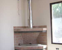 Detalle de chimenea